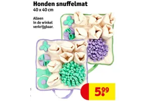 Honden snuffelmat