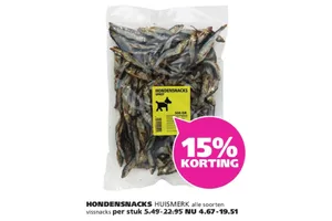 Huismerk Hondensnacks Sprot