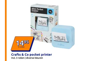Crafts & Co Mini Pocket Printer