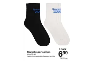 Reebok sportsokken