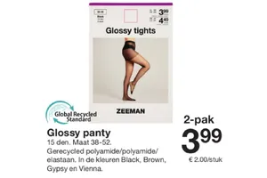 ZEEMAN Glossy panty