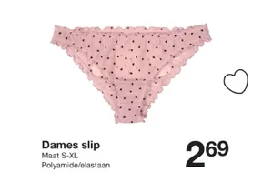 Dames slip