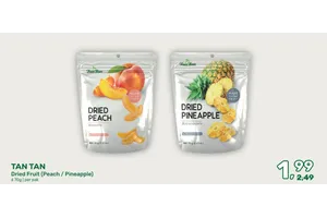 Tan Tan Dried Peach / Pineapple