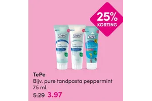 TePe Pure Toothpaste Peppermint
