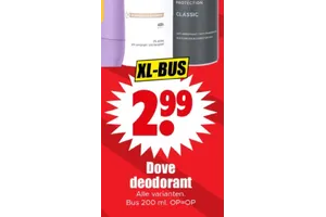 Dove deodorant