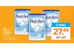 Nutrilon Opvolgmelk