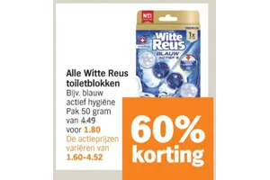 Witte Reus Toiletblokken