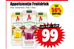 Appelsientje Fruitdrink