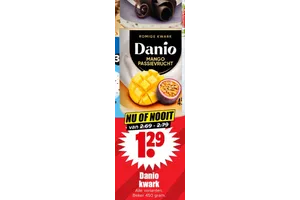 Danio Kwark Mango Passievrucht
