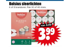Bolsius Sfeerlichten
