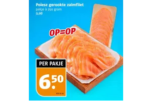 Poiesz Gerookte zalmfilet