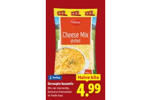 Milbona Geraspte Kaasmix
