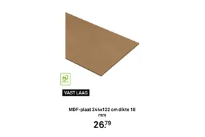 MDF-plaat