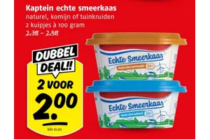 Kaptein Echte Smeerkaas