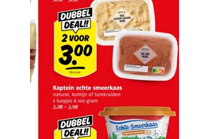 Kaptein echte smeerkaas