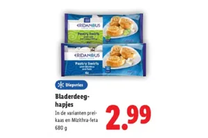 ERIDANIBUS Bladerdeeg-hapjes