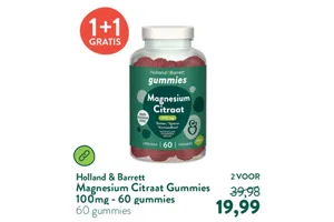 Holland & Barrett Magnesium Citraat Gummies