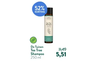 De Tuinen Tea Tree Shampoo