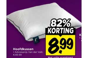 Van der Valk Hoofdkussen