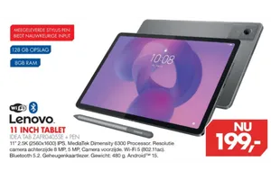 Lenovo 11 Inch Tablet