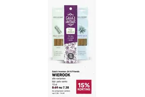 Gaia's incense-Jiri & Friends Wierook
