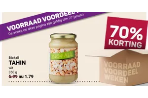 Bio4all Tahin wit