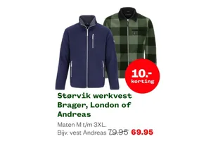 Størvik, Brager, London of Andreas Werkvest