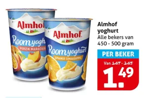Almhof yoghurt