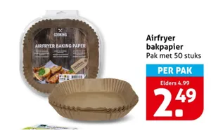 Cooking Airfryer bakpapier