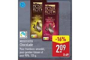 Moser Roth Chocolade