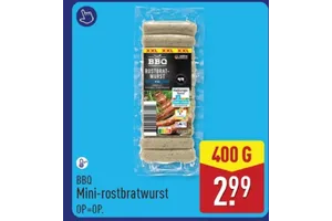 BBQ Mini-rostbratwurst