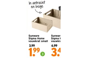 Sunware Sigma H vouwkrat