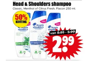 Head & Shoulders shampoo