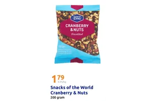 Snacks of the World Cranberry & Nuts