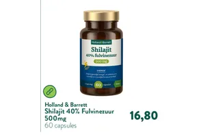 Holland & Barrett Shilajit 40% Fulvinezuur