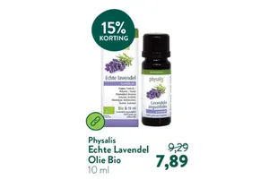 Physalis Echte Lavendel Olie Bio