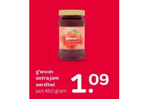 G'woon extrajam aardbei