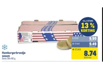 hamburgerbroodje sesam