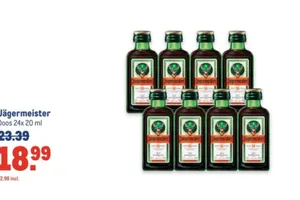 J&auml;germeister aanbieding