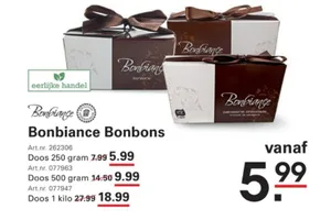 Bonbiance Bonbons aanbieding