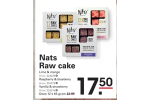 Nats Raw cake