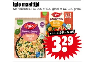 Iglo maaltijd