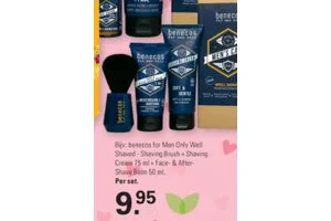 Benecos for Men Only Well Shaved Set