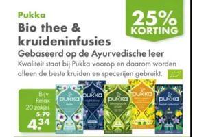 Pukka Bio thee & kruideninfusies