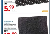 droogloopmat absorber