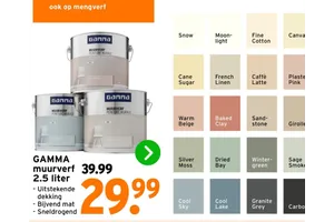 GAMMA Muurverf