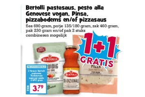 Bertolli Pastasaus aanbieding
