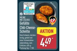 MEINE METZGEREI Gefüllte Chili-Cheese-Schnitte