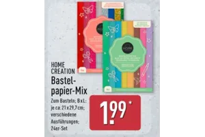 Home Creation Bastel-papier-Mix