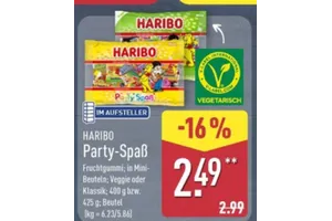 Haribo Party-Spaß